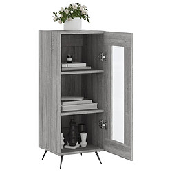 Acheter Maison Chic Buffet,Meuble de Rangement,commode pour salon,Cuisine Sonoma gris 34,5x34x90 cm Bois d'ingénierie -MN83759