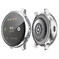 Acheter Wewoo Boîtier de montre Pour Samsung Galaxy Watch Active 2 40 mm Housse en TPU Electroplate à couverture totale Argent