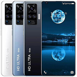 Universal Smartphone 7.1 pouces MTK6799 10 cœurs Android X60 Pro Global Edition Smartphone Téléphone 5600mAh Téléphone de grande capacité