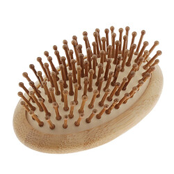 Acheter Brosse à Cheveux En Bois Naturel de Coussin D'air de Palette de Massage de Cuir Chevelu pour Les Cheveux Longs et épais