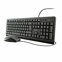 clavier et souris Trust 23970 Noir Qwerty US