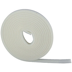 PVM - Joint mousse d'isolation 10 m x 12 mm Blanc 