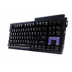 Tesoro Clavier Gamer mécanique (Kailh Blue) Tizona USB (Noir)