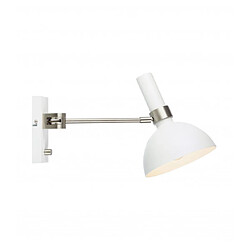 Markslojd Applique murale LARRY en acier 1 ampoule Diamètre en Cm : 40 Profondeur en Cm : 24 Hauteur en Cm : 19 Poids en Kilos : 1 Matériau : Métal Matériau de l'abat jour : Métal Coloris : Acier Coloris de l'