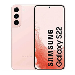 Samsung Galaxy S22 5G 8 Go/256 Go Rose (Pink Gold) Double SIM SM-S901