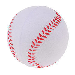 6x Sécurité Baseball Practice Ballons De Balle Molle En PU Sport Team Game White