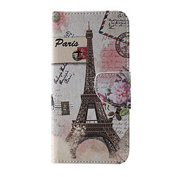 Etui en PU tour eiffel pour votre Samsung Galaxy S10