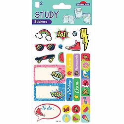 Youdoit 20 Stickers et étiquettes - Bullet journal et Agenda - Ado - Dorures