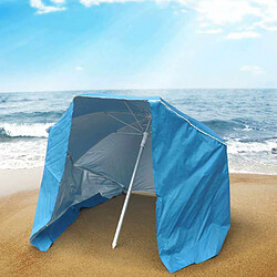 Beachline Parasol de plage portable moto pliable léger aluminium tente 200 cm Piuma, Couleur: Turquoise