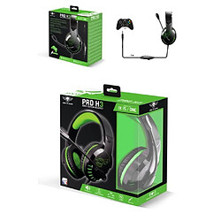 Casque Gamer Pro H3 pour Xbox One - Series X | S - PC / Stéréo / Xbox Edition Spirit of Gamer + Souris SF Porsche