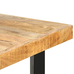 Acheter vidaXL Table de bar 180x70x107 cm Bois de manguier brut