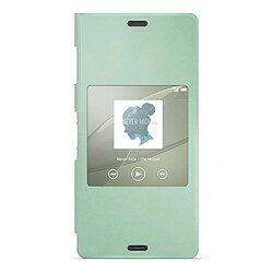 Coque vitre verte pour Sony Xperia Z3