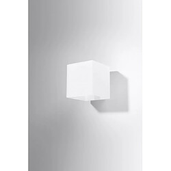 Luminaire Center Applique murale RICO verre blanc 1 ampoule