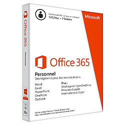 Microsoft Logiciel Pack Office 365 Personnel