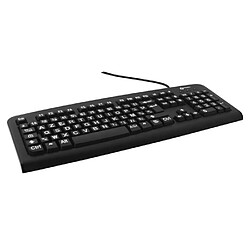 Avis Clavier GEEMARC Confort Visuel - Grands caracteres - Pour PC