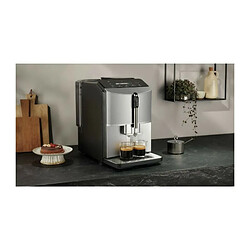 Machine a café SIEMENS - EQ300 S300 - 5 boissons, bac a grains 250g, réservoir d'eau 1,4L, Bandeau sensitif avec ecran LCD