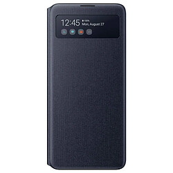 Étui Galaxy Note 10 Lite Translucide S View Wallet Cover Original Samsung Noir