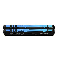 Mémoire RAM RGB Kingston Fury Beast KF432C16BBAK2/32 32 GB DDR4