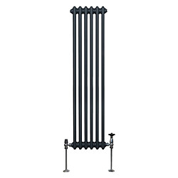 Monstershop Radiateur Traditionnel à Triple Colonne – 1500 x 292 mm – Gris Anthracite