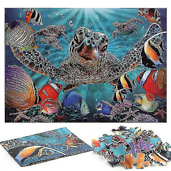 Universal Puzzle puzzle pour adultes, 1000 pièces puzzle puzzle défi tortue jeu de puzzle