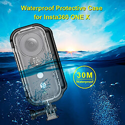 Wewoo Étui de protection étanche 30m pour boîtier Insta360 ONE Xavec bouclemonture de base et vis pas cher