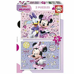 Avis Educa Borras Set de 2 Puzzles Educa Minnie Mouse 48 Pièces