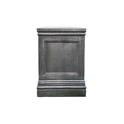 Stonelite Socle en fibres pour statues 41 x 41 x 57 cm Gris argent. Socle en fibres pour statues 41 x 41 x 57 cm Gris argent