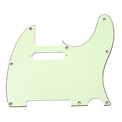 3-Ply Mint Green 8-Hole Telecaster Pickguard Fender 