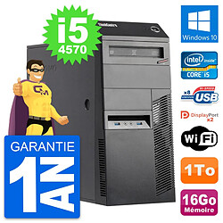 PC Tour Lenovo ThinkCentre M83 Intel i5-4570 RAM 16Go Disque 1To Windows 10 Wifi · Occasion 