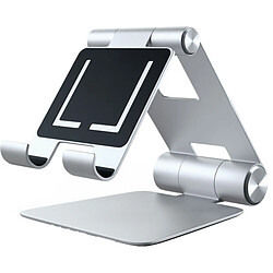 Satechi Support pour Tablette Ajustable R1 Hinge Holder Foldable Stand Space Argent 