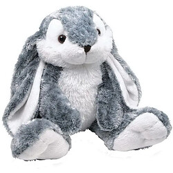 Small Foot Peluche Liève sauteur de 26 cm gris blanc