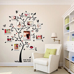 Wewoo Sticker mural 3D DIY Amovible Photo Arbre PVC Autocollants Muraux Art Décor À La Maison