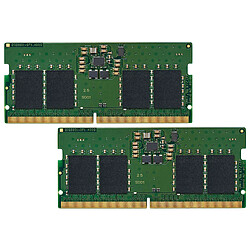 Kingston ValueRAM SO-DIMM 16 (2 x 8 Go) DDR5 4800 MHz CL40 SR X16 KINGSTON ValueRAM SO-DIMM 16 (2 x 8 Go) DDR5 4800 MHz CL40 SR X16