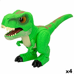 Figurine Funville T-Rex 30,5 x 19 x 8 cm Plastique (4 Unités) 