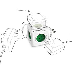 Bloc multiprise PowerCube original avec 5 prises - Allocacoc