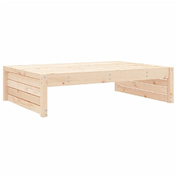 Avis vidaXL Salon de jardin 4 pcs bois massif de pin