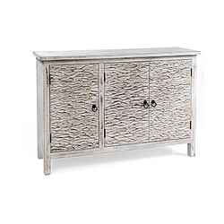 Webmarketpoint Buffet mobile blanc vieilli buffet salon cm 120 x 36 x 81 h