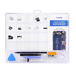 Wewoo Kit d'outil pour iPhone 6 et 6s / 5 5S / téléphone portable 14 en 1 réparation kit d'outils ouverts avec des lames 