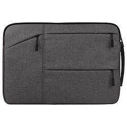 Wewoo Sacoche pour ordinateur portable gris 12 pouces et ci-dessous Macbook, Samsung, Lenovo, Sony, DELL Alienware, CHUWI, ASUS, HP Universel poches multiples Oxford chiffon doux Business Tablet Bag, 