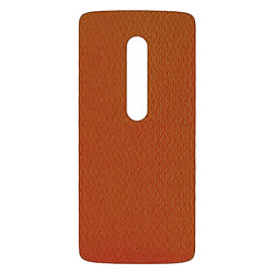 Wewoo Cache arrière de la batterie pour Motorola Moto X Play XT1561 XT1562 Orange