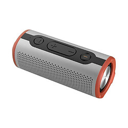 Yonis Enceinte Bluetooth Waterproof Portable 6Wx2 Stereo 20m Autonomie 7h Enceinte Bluetooth Waterproof Portable Subwoofer Extérieur 12W Autonomie 7H Rouge YONIS