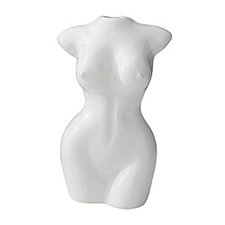 Corps Féminin Vase à Fleurs Sculpture De Corps Féminin Cadeaux De Décoration Intérieure Blanc corps bureau dortoir sculpture féministe pot nordique