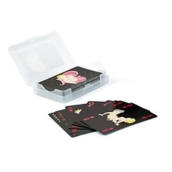 Paris Prix Jeu de 54 Cartes Coquin 10cm Noir 