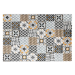 Vente-Unique Tapis effet carreaux de ciment - 160 x 230 cm - multicolore - ORNICO