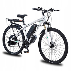 Autrement AKEZ 29" Vélo électrique,Batterie 48V 13AH-Moteur 1000W 45KM/H,portée max 70KM,Shimano 21- Pneus 29" x 2.15"- Blanc