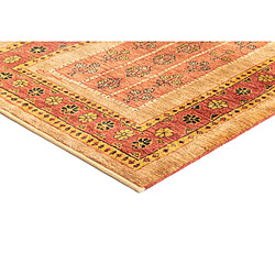 Vidal Tapis de couloir en laine 196x84 brun Kashkuli