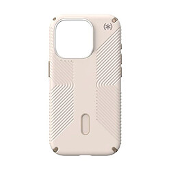 Speck Coque Presidio2 Grip Click-Lock pour iPhone 15 Pro Beige 