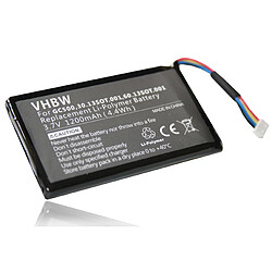 vhbw batterie compatible avec Navigon 8450, 8410 système de navigation GPS (1200mAh, 3,7V, Li-Polymère)