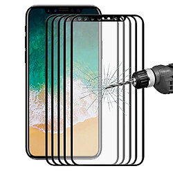 Protecteur écran en verre trempé pour Apple iPhone X