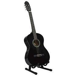 Acheter vidaXL Jeu de guitare classique de débutant 12 pcs Noir 4/4 39"